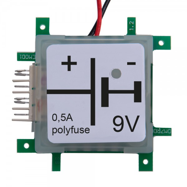 Brick’R’knowledge Adaptador de pila con LED y tierra