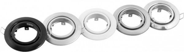 Mobotix MX-HALO-EX-CM Aro de montaje para S14/15, cromo mate