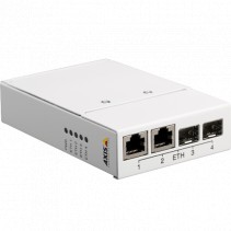 AXIS Netzwerk Medien Konverter T8606 Switch 24 V Gleichstrom