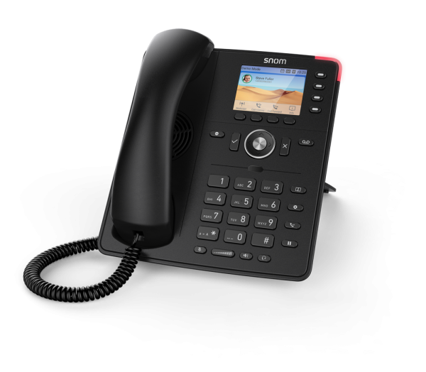 SNOM D713 Teléfono SIP, Negro