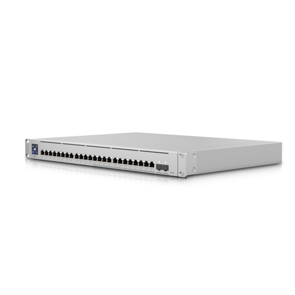 Ubiquiti Switch full managed Layer3 26 Port • 12x 2,5 GbE • 12x GbE • PoE Budget 400W • 24x PoE at • 2x SFP+ • 19? • UniFi • USW-Enterprise-24-POE