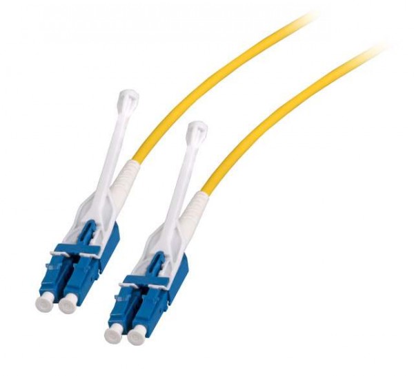 LWL-2-Faser-Patchk. 5mtr.LC-LC, 9/125um, OS2, Uniboot, AD=3mm,