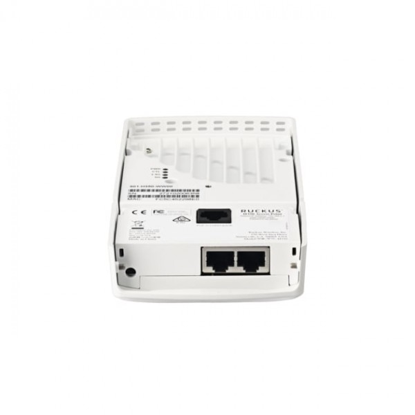 RUCKUS Networks wireless ap • wifi6 • ax1800 • 2x2 • indoor • 1 gbe • h350 • 2x 1 gbe out • unleashed • 1 radio ble/zigbee +1x usb • beamflex+