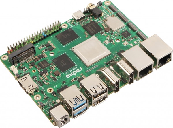 Radxa Rock 5T - RK3588, NPU, Dual 2.5GBit Lan, DDR5, 2x PCIe 3.0, 2x HDMI, Wifi6, RS139-D24