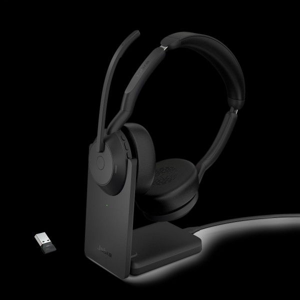 Jabra Evolve2 55 Link380a UC Stereo Stand