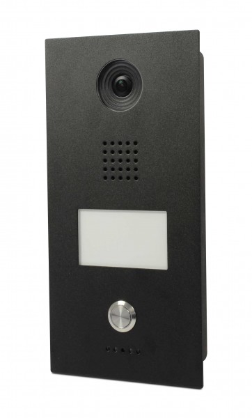 Wantec MONOLITH Portero IP *Blackline*, 1 Botón