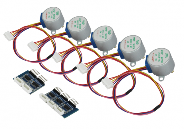 4duino Motor paso a paso 5V, Pack de 5uds