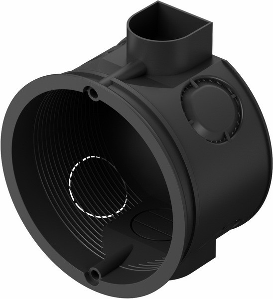 TEM series flush-mounted boxes ROUND BOX BRICKSM60-01