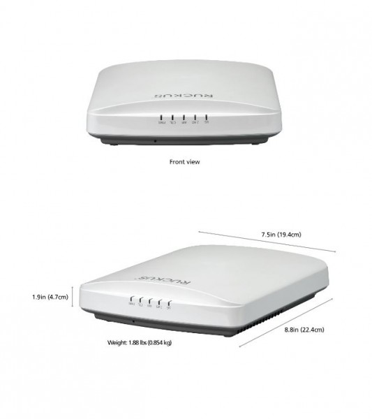 CommScope Ruckus R650 Unleashed dual-band Wifi6 802.11ax