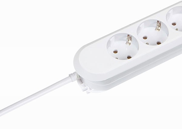 Bachmann Tischsteckdose, 3xDosen(CEE7)->Stecker(CEE7), Smart