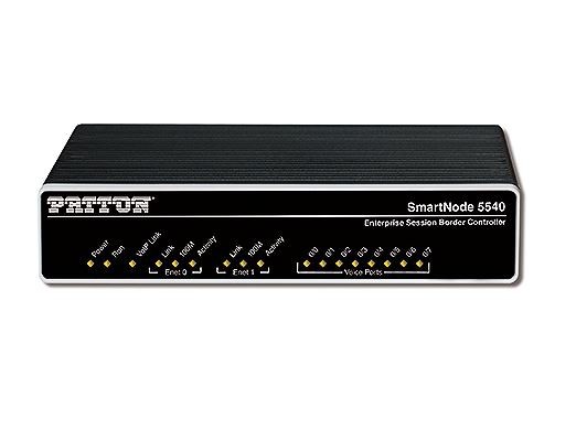 Patton SmartNode 5541 eSBC, 4 FXO, 4 VoIP-Calls