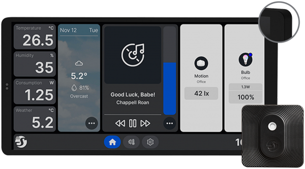 Shelly Pack Wall Display X2 Negro + Blu H/T Negro