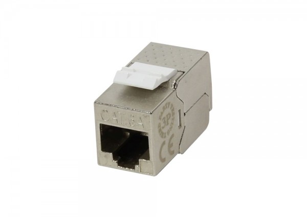 Keystone, Modul, TP-Buchse(RJ45), CAT6A, 500MHz, Slim-line/Short, 3P, Synergy 21,