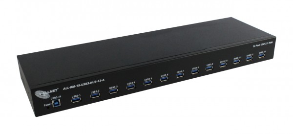 ALLNET Hub 13 Puertos USB 3.0 19&quot; 1U