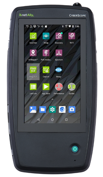 NetAlly CYBERSCOPE-AIR-E-X2 WIRELESS CYBER SECURITY SCANNER for CYBERSCOPE