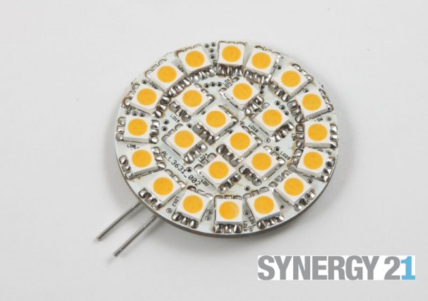 Synergy 21 G4 24SMD, 5W, verde, pins laterales