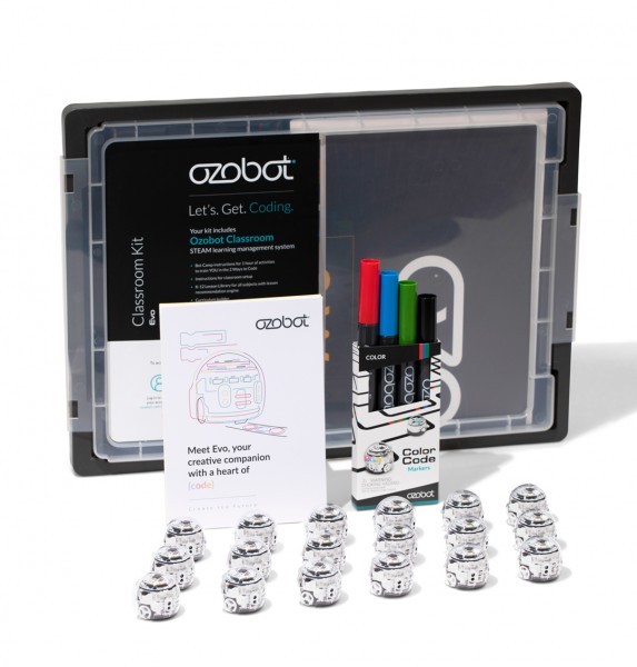 Ozobot Classroom Pack Evo STEAM, 18 robots
