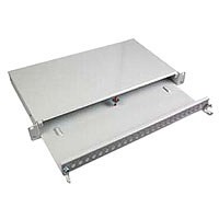 LWL-Patchpanel 12xST-Buchsen 19"Einbau, ohne ST/FC-Buchsen