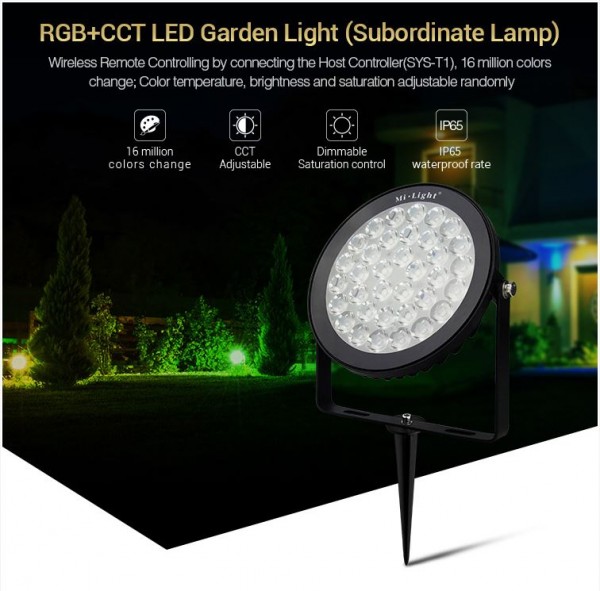 Synergy 21 Foco LED 15W RGB-WW IP65 *Milight/Miboxer*