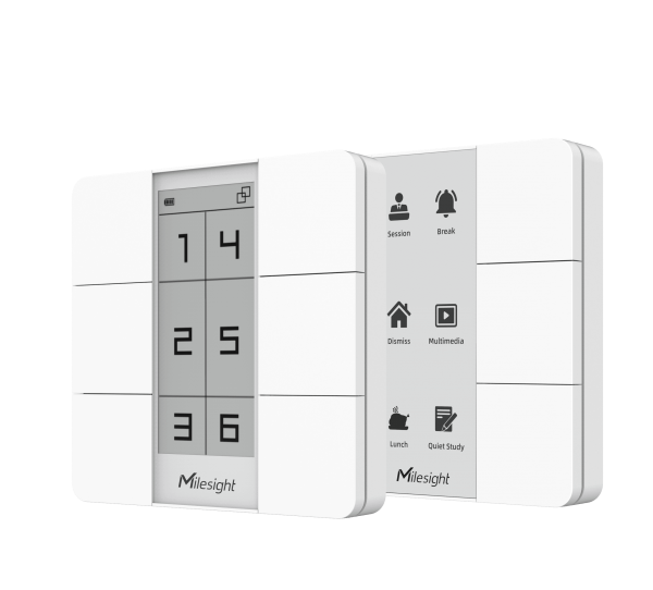 Milesight IoT WS136 Panel escena inteligente Serie CoWork