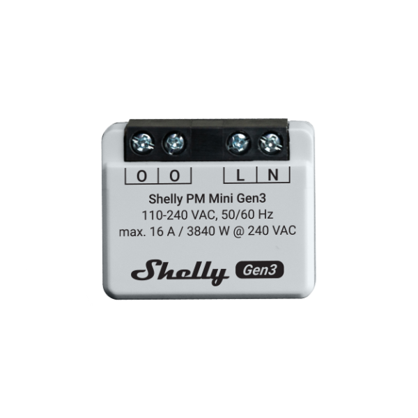 Shelly Plus PM Mini 3 Gen