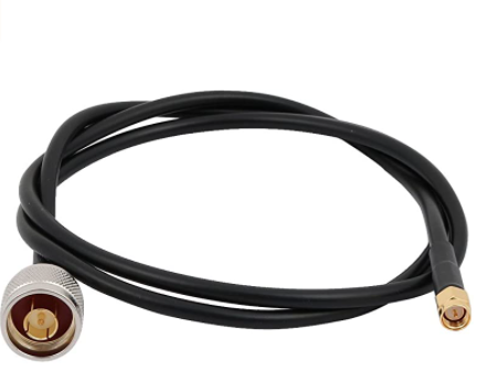 Poynting Cable blanco 8m N (macho) a SMA (macho)