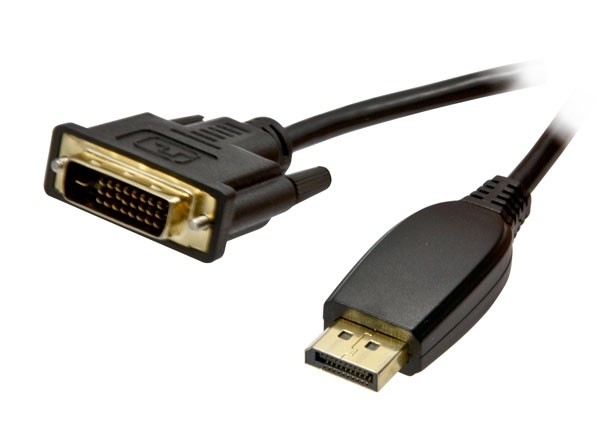 Kabel VGA DP->DVI 24+1, ST/ST 2m, 1080P, Synergy 21,