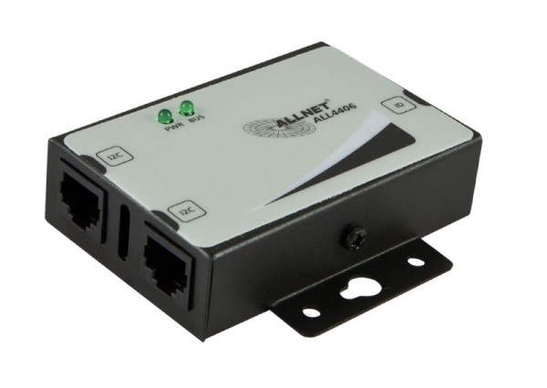 ALLNET ALL4406 Sensor de temperatura con carcasa, negro