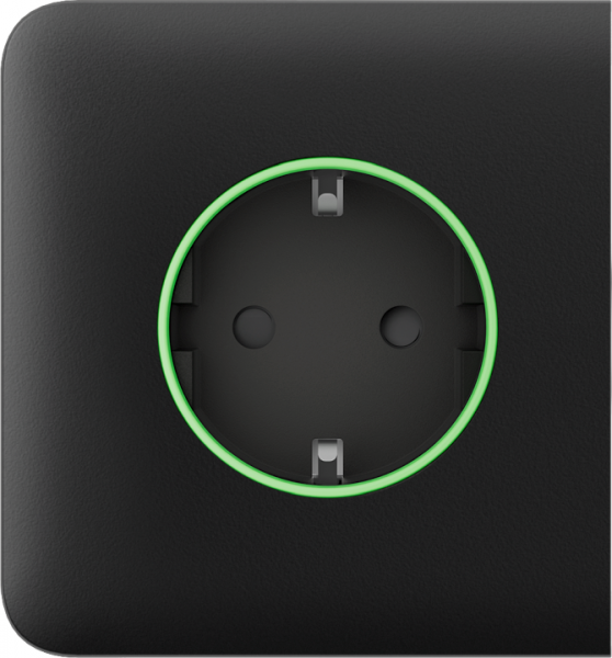 Ajax Homeautomation Abdeckung Outlet SideCover (smart) [type F] *schwarz*