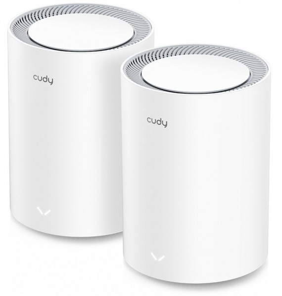 Cudy M3000 Sistema Wi-Fi 6 Mesh 2.5 AX3000, Pack de 2uds
