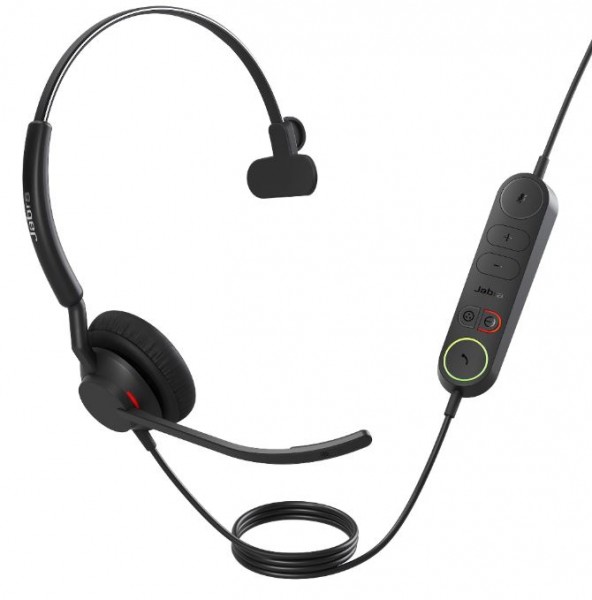 Jabra Engage 40 Inline Link, Mono, USB-C/A UC