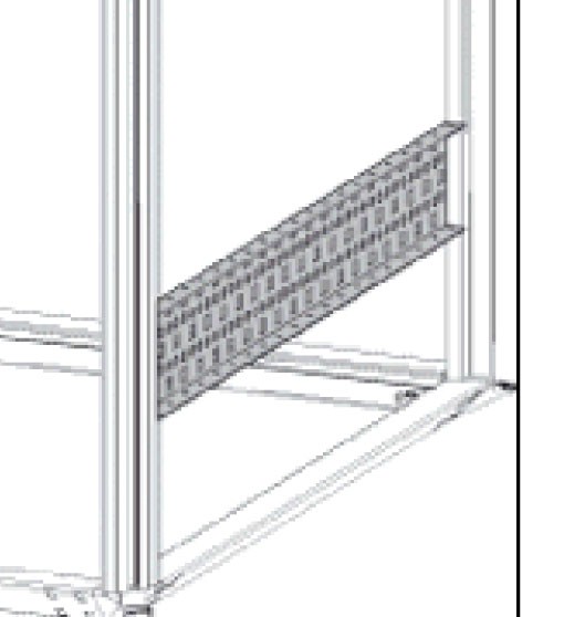 Knürr Schrank Smaract, zbh.Tiefenstrebe, T600,