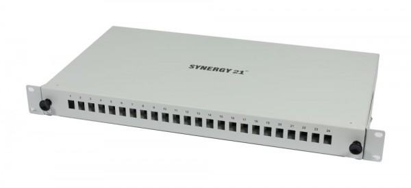 Dosen TP, AP, 1-fach, CAT6A, Keystone Slim-line, Reinweiss,