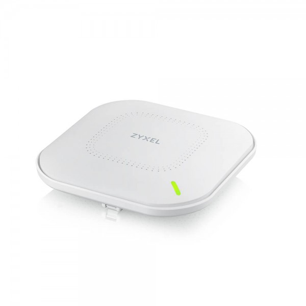 Zyxel Wireless AP WIFI6 • AX3000 • 4x4 • Indoor • 1x 2.5 GbE + 1x 1 GbE PoE at • WAX630S • NebulaFlex/Controller