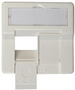 Telegärtner Dose,Zentralplatte,AMJ45,AW, 50x50mm,