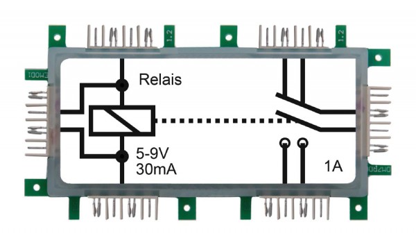 ALLNET Brick’R’knowledge Relé 2x1 8-12V
