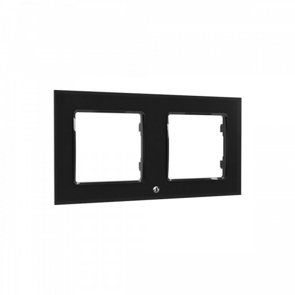 Shelly Embellecedor para interruptor WF2, Negro