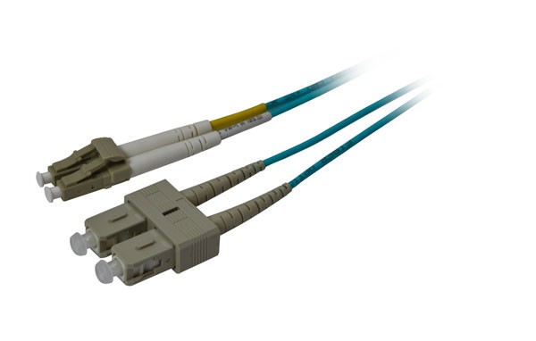 Synergy 21 S216263 Cable de fibra óptica 50/125um LC-SC, 15m