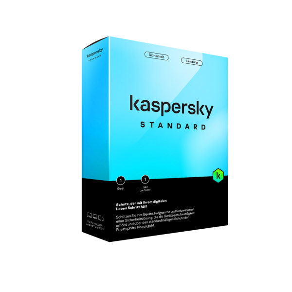 Kaspersky Standard - 1-Gerät / 1 Jahr - Box