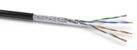 Voka 1000MHz,Außenkabel,CAT7,Halo,PIMF,XLAN, 100m Ring, Schz