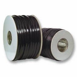 Synergy 21 S215220 Bobina de cable plano para teléfono negro