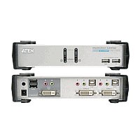 Aten KVM-Switch 2-f. Audio/USB/DVI