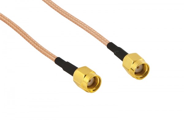 ALLNET Cable de antena R-SMA macho > R-SMA macho, 30cm