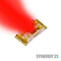 Synergy 21 SMD 0603 PLCC2 1608, rojo