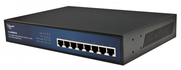 ALLNET ALL8808POE Switch 8x Gigabit HPoE, 4x PoE+ o 8x PoE