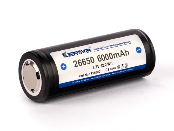 ALLNET Keeppower Pila 26650 Li-ion, Pack de 2
