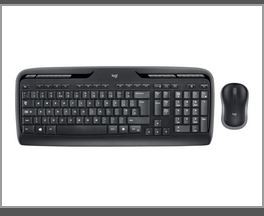 Logitech MK330 Combo, Teclado + Ratón, Versión US Internacional