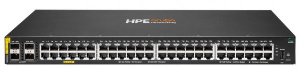 HP Switch 1000Mbit, 48xTP, 4xSFP-Slot, Aruba CX 6000 48G 4SFP 370W,