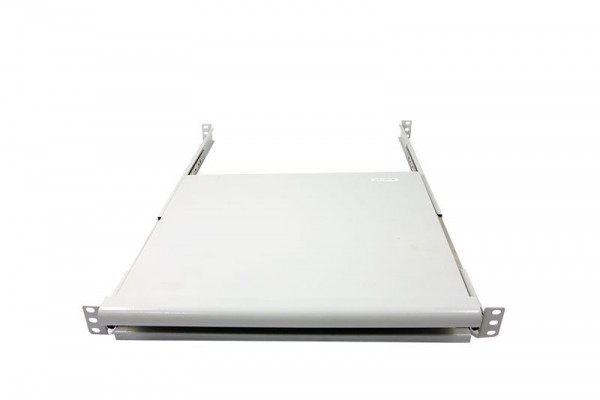ALLNET 19&quot;zbh. Tastaturboden ausziehbar, für 1200mm Schrank tiefe, Lichtgrau, t950-1050mm,