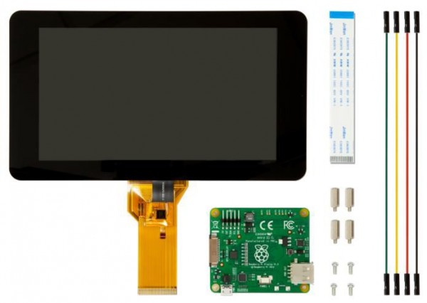Raspberry Pi Pantalla táctil 7¨ LCD